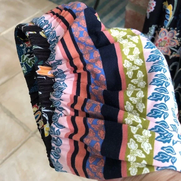 ANTHROPOLOGIE Luka Floral Sleeveless Jogger Jumpsuit Medium NWT - Picture 4 of 11